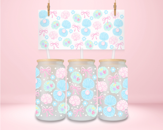 Pastel Seashells Coquette UVDTF Wrap