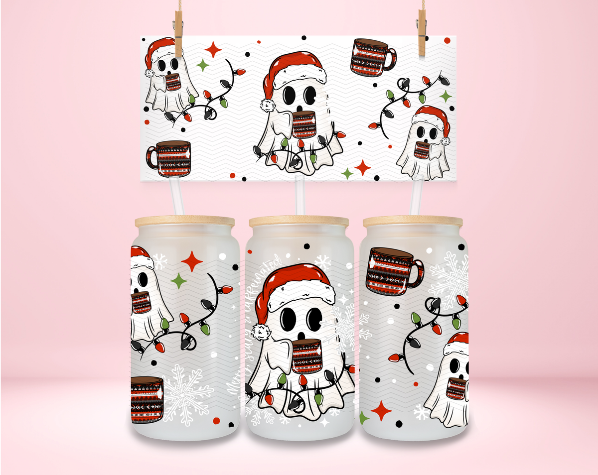 Merry Scary & Caffeinated UVDTF Wrap