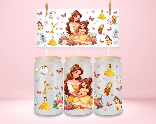 Belle Mom and Daughter UVDTF Wrap