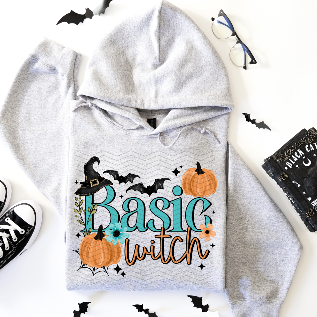 Basic Witch Blue and Orange DTF