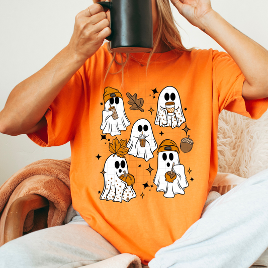 Fall Ghost Collage DTF