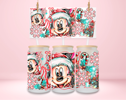 Christmas Mouse UVDTF Wrap