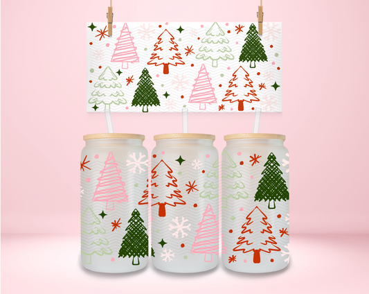 Christmas Trees UVDTF Wrap