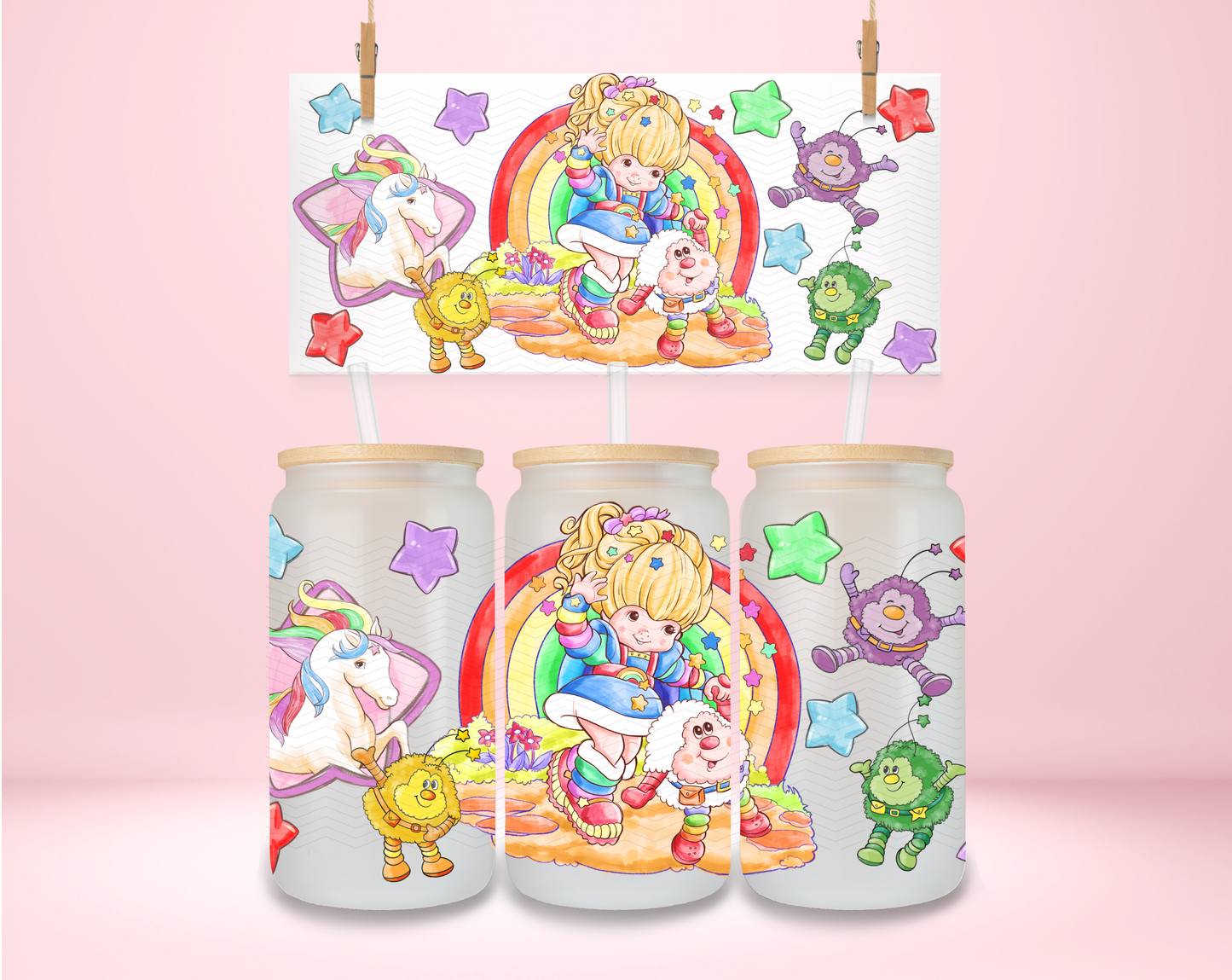 Rainbow Girl UVDTF Wrap