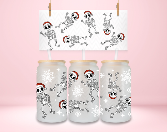 Christmas Skellies UVDTF Wrap