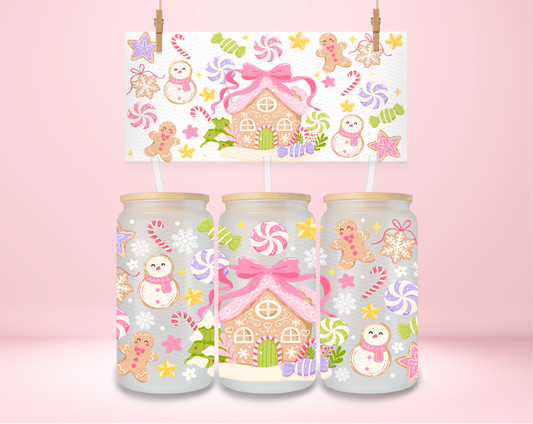 Candy Christmas UVDTF Wrap