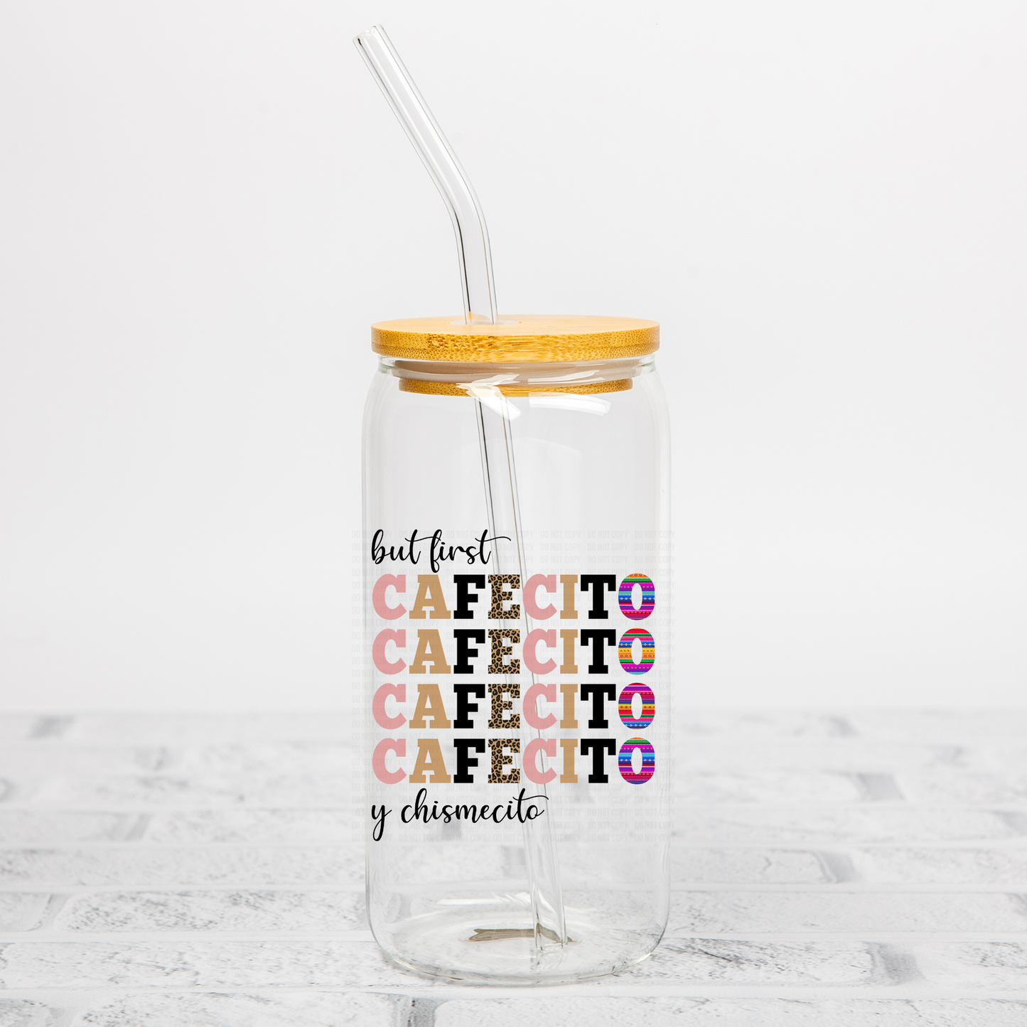 But First Caffecito UVDTF Decal