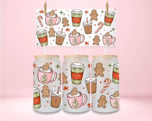 Very Merry Coffee Club UVDTF Wrap
