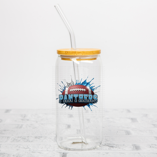 Panthers Football UVDTF Decal