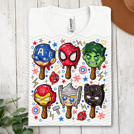 Superhero Ice Cream DTF