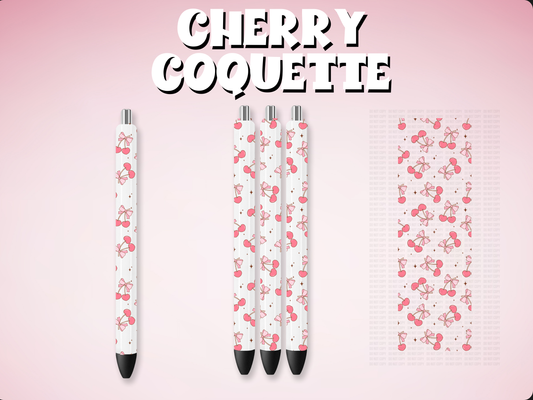 Cherry Coquette UVDTF Pen Wrap