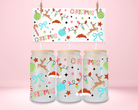 Christmas Colorful UVDTF Wrap