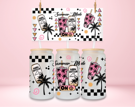 Summer Mode Hard Seltzer UVDTF Wrap