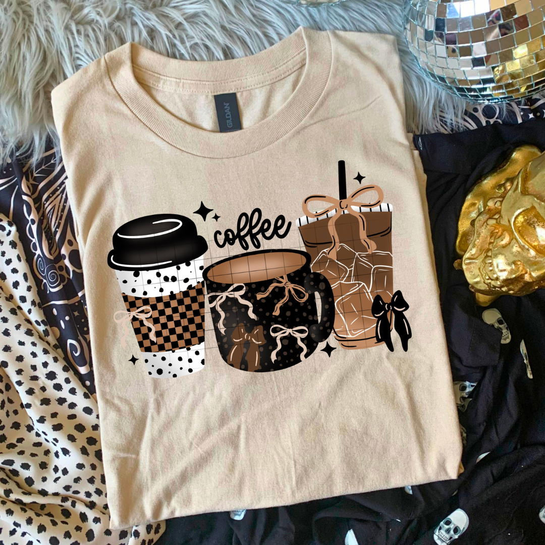 Neutral Coffee Coquette DTF