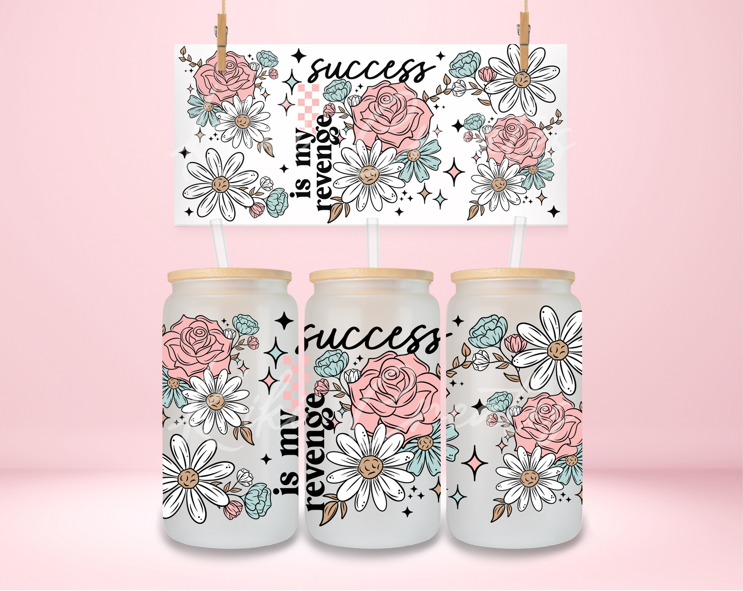 Success Is My Revenge UVDTF Wrap