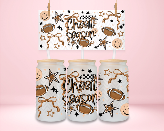 Football Cheer Season UVDTF Wrap