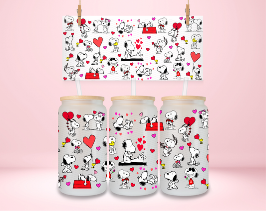 Snoopy Love UVDTF Wrap