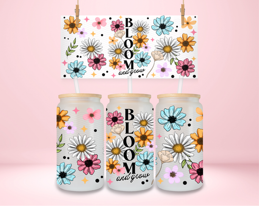 Bloom and Grow UVDTF Wrap