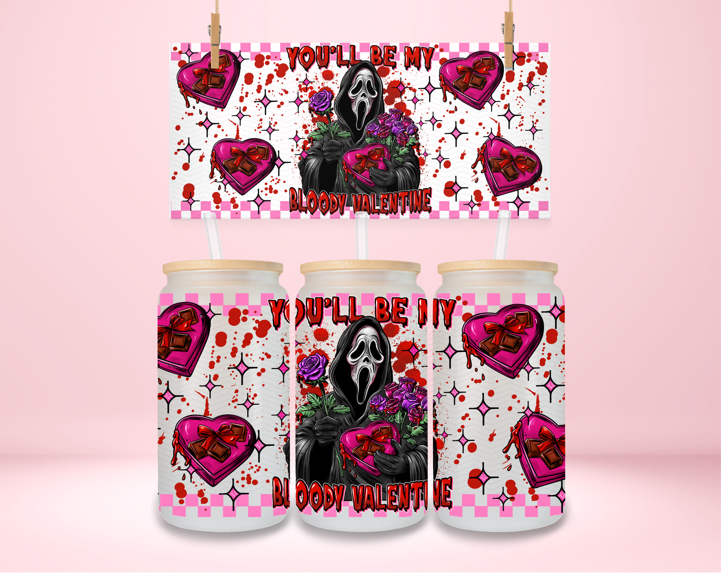 Bloody Valentine UVDTF Wrap