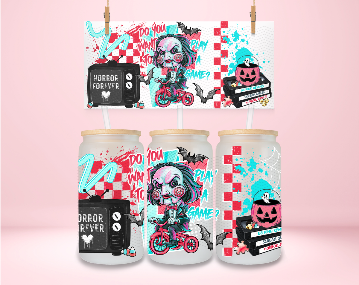 Pastel Halloween Billy UVDTF Wrap