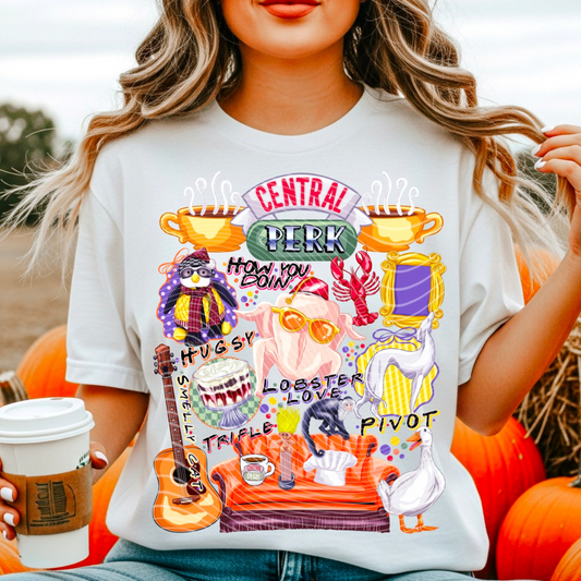 Central Perk Friends DTF