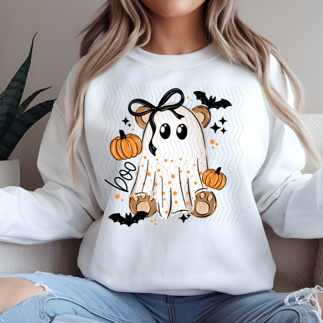 Boo Ghostie Bear DTF