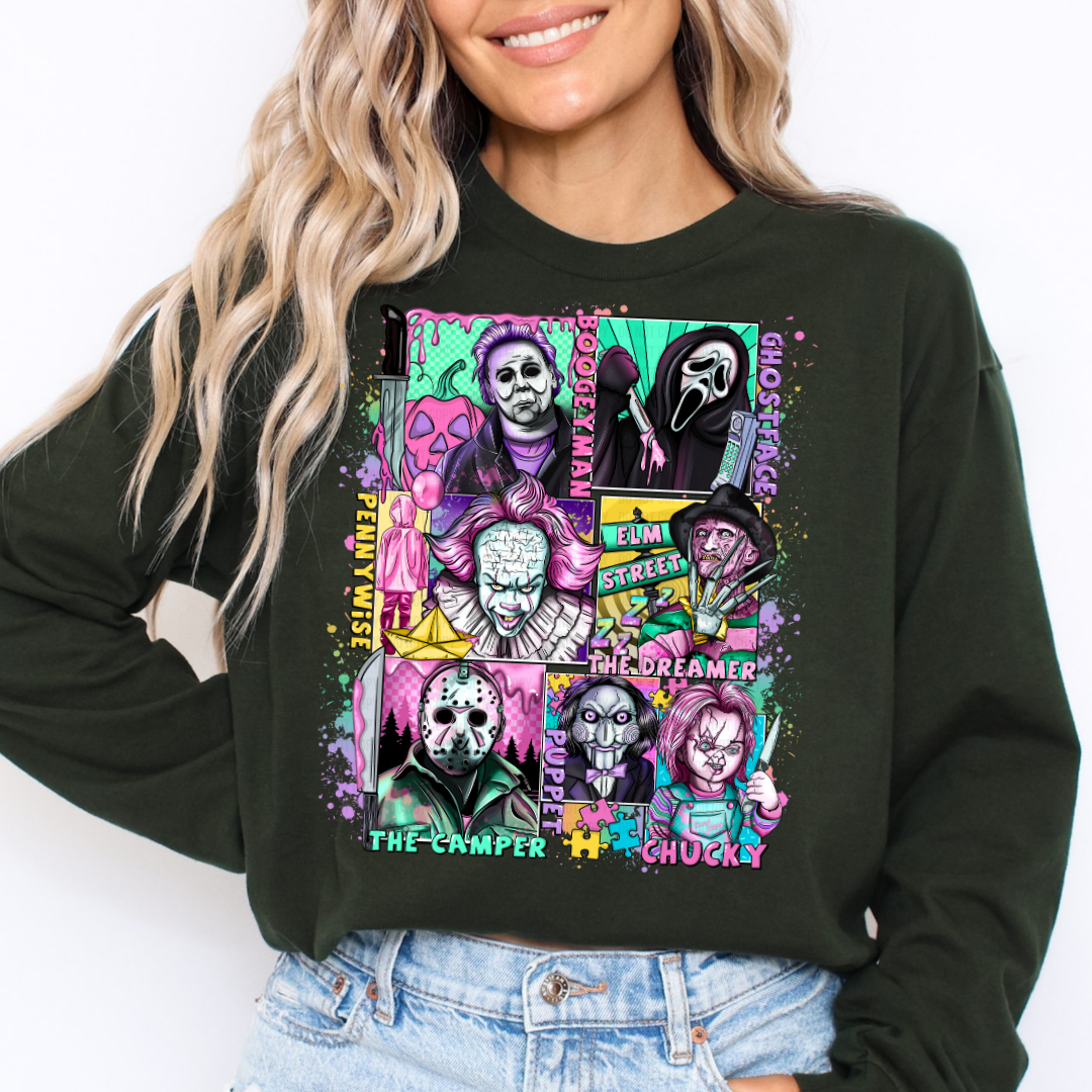 Colorful Killer Crew DTF