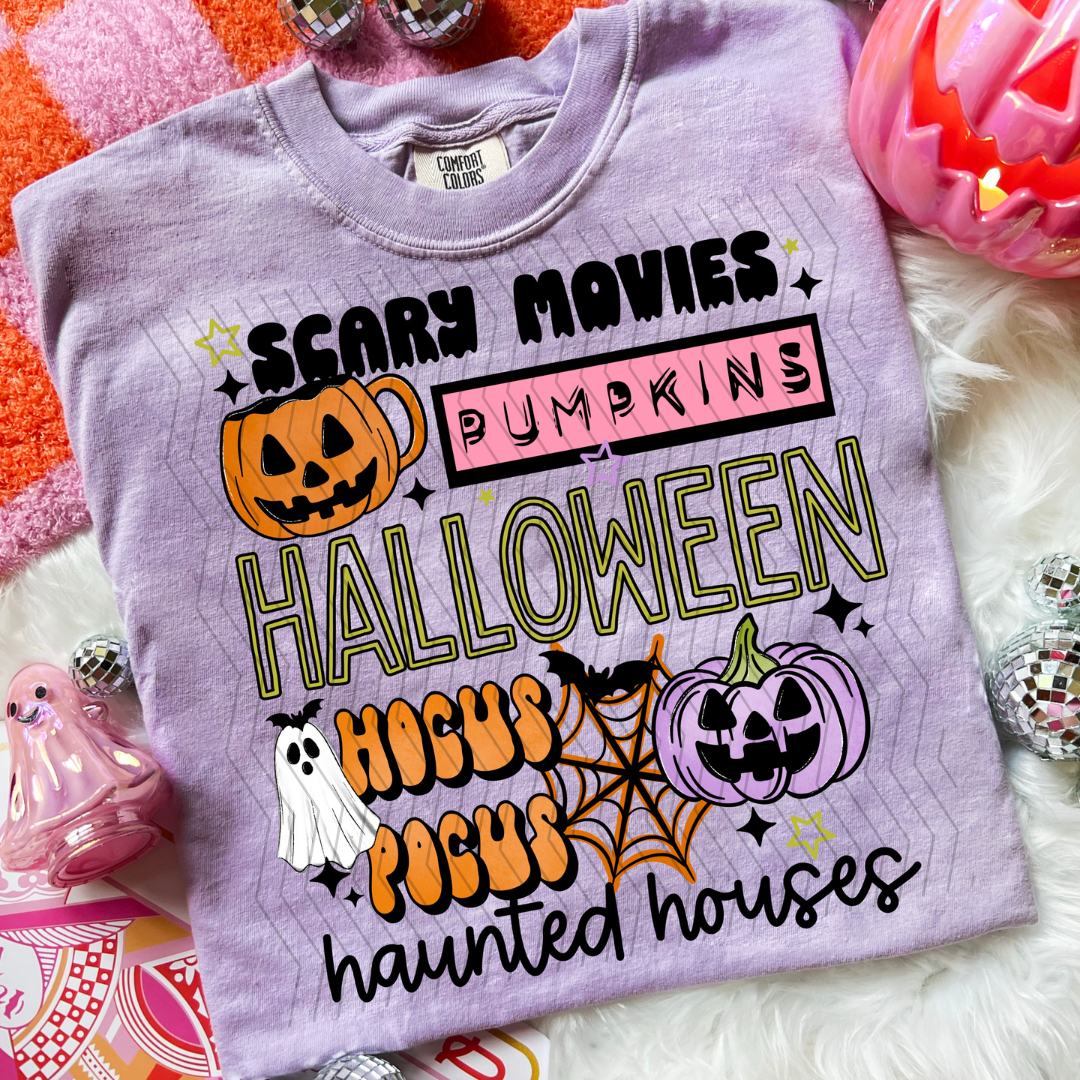 Scary Movies and Haunted Houses DTF