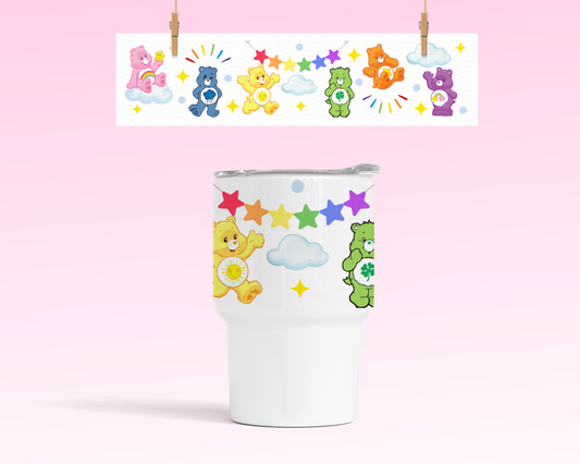 Colorful Bears Mini UVDTF Wrap