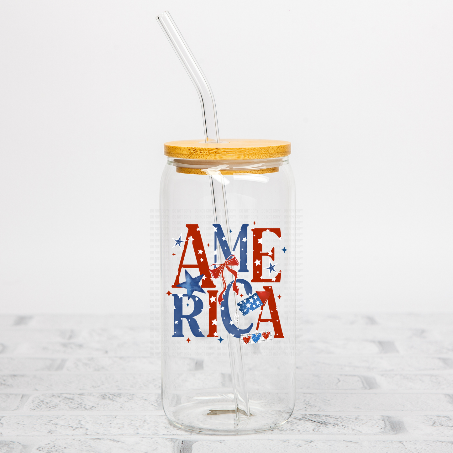 America Coquette UVDTF Decal