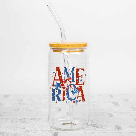 America Coquette UVDTF Decal