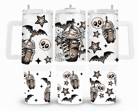 Spooky Brew 40oz UVDTF Wrap