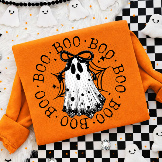 Boo Lace Coquette Ghost DTF
