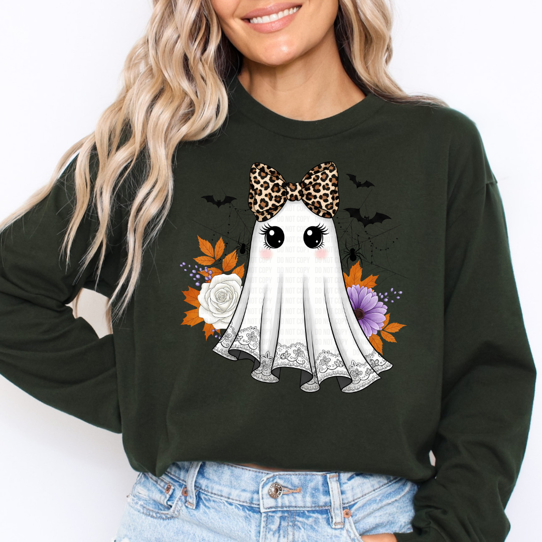 Leopard Coquette Ghostie DTF