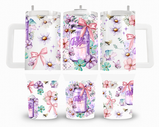 Purple DP Girly 40oz UVDTF Wrap