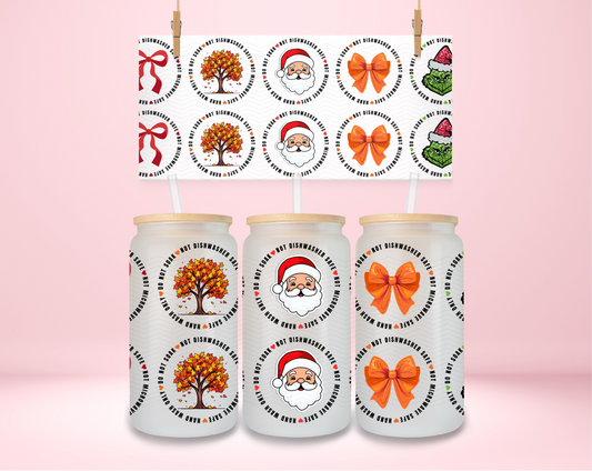 Tis The Season Cup Care UVDTF Wrap