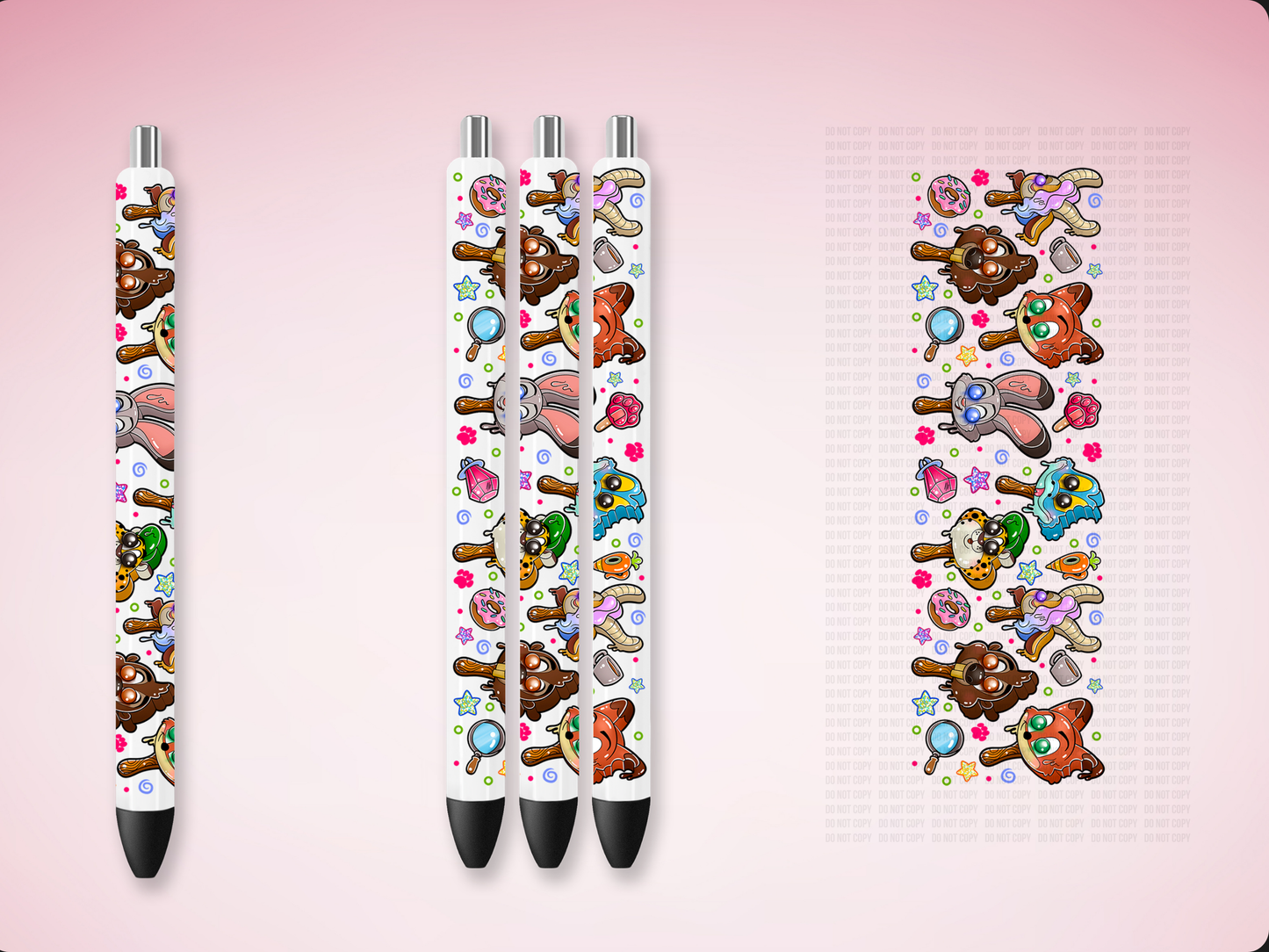 Zootopia Ice Cream Pen Wrap