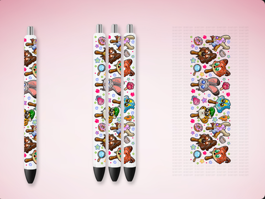 Zoo Friends Ice Cream Pen Wrap