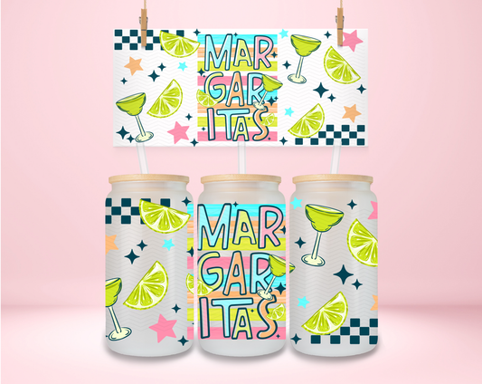 Colorful Margaritas UVDTF Wrap