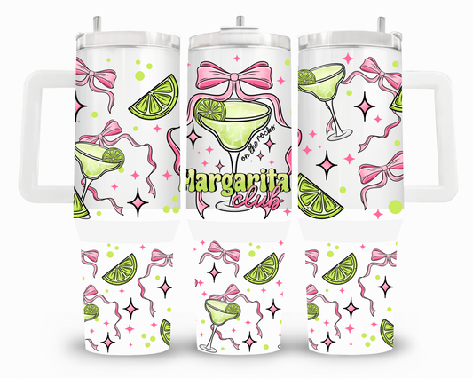 Margarita Club Coquette 40oz UVDTF Wrap