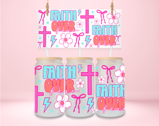 Faith Over Fear UVDTF Wrap