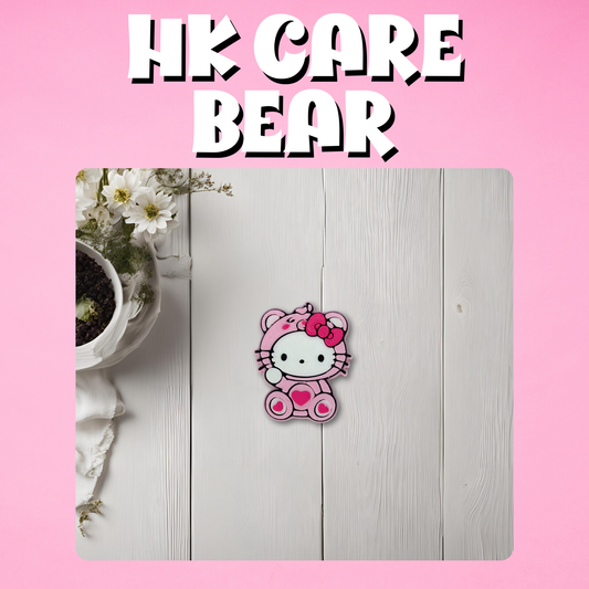 HK Care Bear 3D Straw Topper