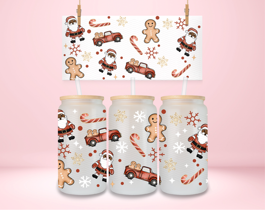Santa Things Dark Skintone UVDTF Wrap