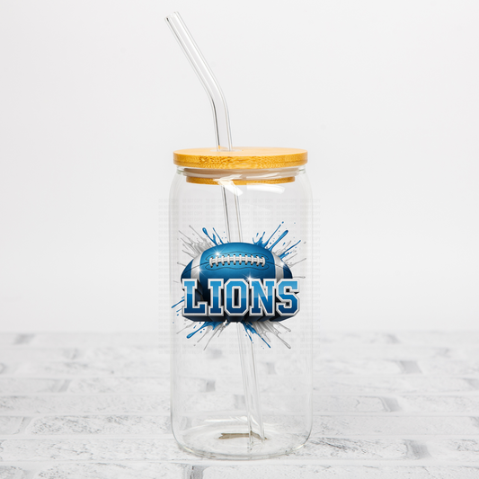 Lions Football UVDTF Decal