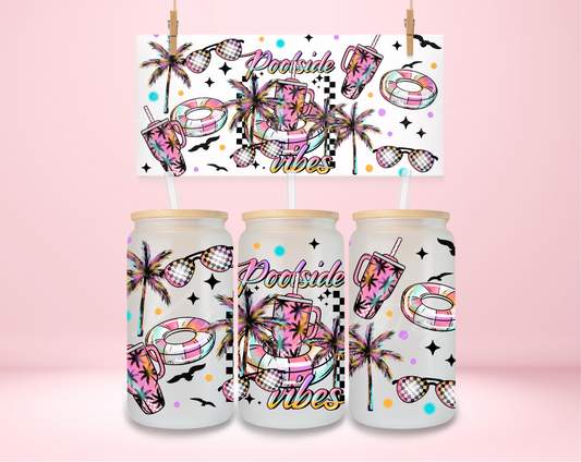 Poolside Vibes UVDTF Wrap