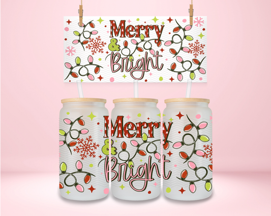 Merry & Bright UVDTF Wrap