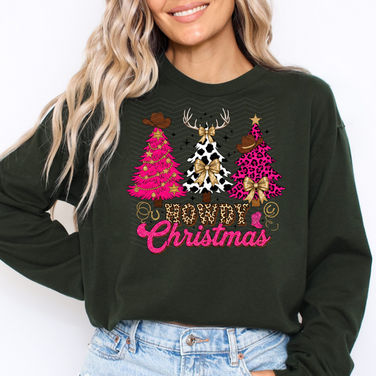 Howdy Christmas DTF
