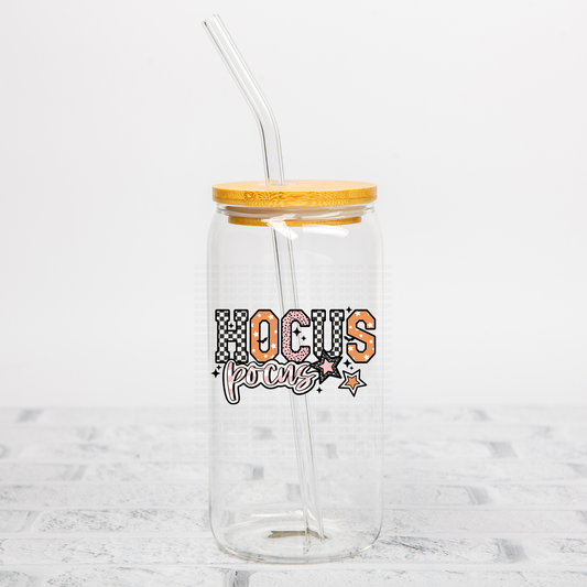 Hocus Pocus Checkered UVDTF Decal