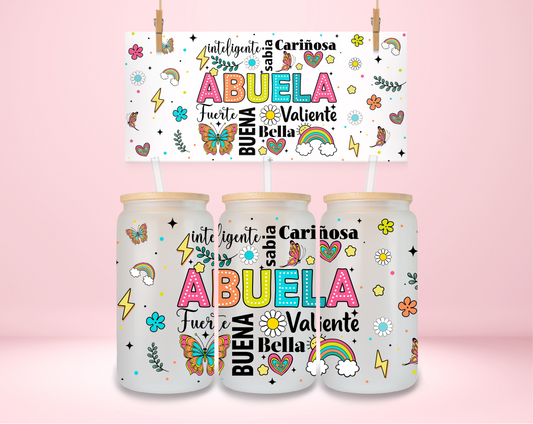 Abuela Retro Admiration UVDTF Wrap