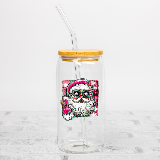Santa Frame UVDTF Decal